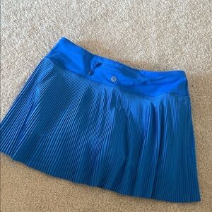 Lululemon , Blue Pleated Women's Skirt